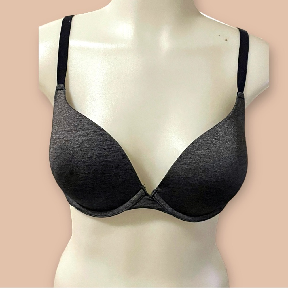 Adore Me Push Up Plunge Bra Size 32DD!